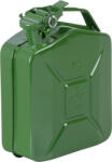 Strend Pro Canistră pentru combustibil, Strend Pro JerryCan LD5, 5 l, verde, metal, cu închidere de siguranță, pentru benzină și motorină