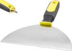 Strend Pro Spatulă, Strend Pro S6170, mâner galben/negru, 20 cm, lamă din oțel inoxidabil, mâner din plastic, pentru gips-carton
