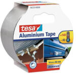 tesa Bandă adezivă, Tesa, argintie, 5 cm x 10 m, aluminiu, autoadezivă, pentru instalatori, rezistentă la temperatură