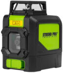 Strend Pro Nivelă laser, Strend Pro Industrial 901CG, negru, fascicul verde, proiecție 360°, autonivelantă, rază de acțiune 50 m, tehnologie OSRAM, pe baterii (4 x AA, incluse)