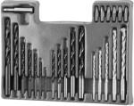 Strend Pro Set de burghie, biți și dibluri, Strend Pro MS517, 300 buc, burghie pentru metal, burghie pentru lemn, burghie pentru beton, suport pentru biți, biți, dibluri Burghiu