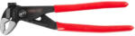 Strend Pro Clește pentru pompă de apă, Strend Pro, negru/roșu, 250 mm, fălci zimțate, deschidere reglabilă a fălcilor, cu cap de ciocan, metal, acoperire PVC Cleste