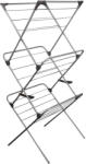 ModernHome Uscător de rufe, ModernHome JM-3-18G, 3 niveluri, 58 × 55 × 138 cm, pliabil, cu suprafață de uscare de 15 metri, picioare antiderapante, oțel și plastic, lățime 58 cm