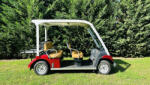 Yamaha G31E, pentru 5 persoane cu platou mic (100x60 cm) mașină de golf (KPLATO)
