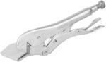 Strend Pro Clește autoblocant, Strend Pro EFP740, argintiu, 250 mm, plat, cu șurub de reglare, cu pârghie de eliberare, oțel carbon Cleste