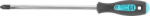 NAREX Șurubelniță, Narex 8023 04, negru, lungime totală: 305 mm, lungime tijă: 200 mm, diametru: 10 mm, PH4 cap cruce Surubelnita