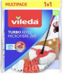 Vileda Mop, Vileda, Turbo 2în1, 2 buc, capete de rezervă, pachet 1+1 gratis, pentru mopurile Vileda Turbo