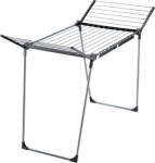 Leifheit Uscător de rufe, Leifheit 81589 Pegasus 180 Solid, negru/antracit, cu suprafață de uscare de 18 m, cu aripi laterale rabatabile de 105 cm înălțime, cu 2 suporturi EasyClip pentru cârlige de rufe, pent