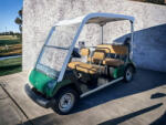 Yamaha G31E, mașinuță de golf pentru 5 persoane, verde închis (EGYEDIGOLFCAR4)