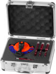 Strend Pro Set carote diamantate, Strend Pro Premium, diametre: 6, 8, 10, 12 mm, tijă hexagonală 1/4", cu șablon, pentru ceramică, sticlă, placări din piatră, în geantă de transport