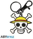 ABYstyle One Piece - Skull Luffy fém kulcstartó