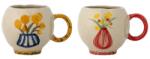 Bloomingville set de căni din gresie 8, 5 x 7, 5 cm 99KK-FIUZW4_MLC (82073180)