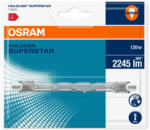 OSRAM halogén vonalizzó (ceruzaizzó), átlátszó üveg búra, R7s foglalat, 120W, 2245lm, 3000K meleg fehér, hossz: 118mm ( 4008321977694 ) (4008321977694)