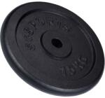 SC Sports Öntöttvas súlylemez 15 kg furat 30/31 mm fekete (10001814-688) - kokiskashop Súlytárcsa