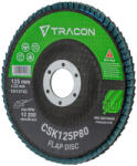 Tracon Electric Tracon CSK125P80 Csiszolókorong 125x22mm, P80 (CSK125P80) - elektrikstore