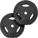 SC Sports Súlyzótárcsák 2x5 kg fogantyúkkal műanyag/cement (10003318-1060) - kokiskashop Súlytárcsa