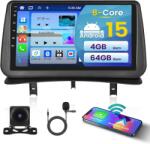 Inefala Android 2 DIN autórádió Renault Clio 3 (2005-2014) - 9", 4+64 GB, GPS, Carplay
