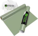 VINYL FROG hőátadásos flex fólia pólóhoz - khaki zöld - 30, 5x155 cm