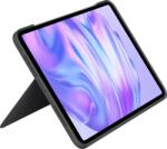 Logitech Combo Touch iPad Pro 11 colos (M4, M5) Billentyűzetes Tok - Leválasztható, Háttérvilágított, Állvánnyal, QWERTY US, Grafitszürke