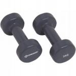 Scud Sk Fitness vinil súlyzó 2x3 kg fekete edzéshez (960007)