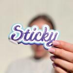 Sticky Matricák az Ön logójával Bármilyen Alakú Vízálló (TR592506)