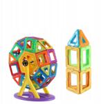 Bedee Mágneses építőkockák 84 db 3D építőelem 3-8 éves gyerekeknek (magnetyczne klocki budowlane)