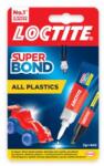 MULTILASER Pillanatragasztó gél, 2 g + 4 ml, HENKEL "Loctite Super Bond Plastik (IH2733065)