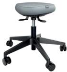 PARKER Munkaszék, görgős, ergonomikus, LEITZ "Ergo Comfort Active", világosszürke (E65770095)
