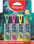 Xerox Szövegkiemelő készlet, 1-5 mm, MAPED „Dragon sárkány, 4 különböző szín (IMA740713)