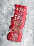 RESTO Üdítőital, szénsav- és cukormentes, 250 ml, XIXO "Ice Tea", eperízű rooibos jegestea (KHI507V)
