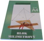 STICK N Milliméter papír, A4, 50 lap, STEPA (ST240405150)