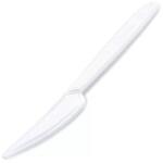 Casio Kés, műanyag, többször használatos, 18 cm, 50 db, fehér (KHMU314)