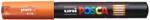 Henkel Dekormarker, 0, 7-1, 0 mm, UNI "Posca PC-1M", narancs (TUPC1MN)