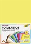468 Dekorkarton, 2 oldalas, A4, 300 g, 25x2 lap, FOLIA, vegyes színek (FL6145099)