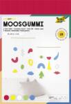 468 Moosgumi, 20x29 cm, 15 lap, FOLIA "Happy", 5 különböző szín (FL235009)