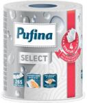 436 Háztartási papírtörlő, 4 rétegű, 265 lap, 1 tekercses, PUFINA "Select (KHH947)
