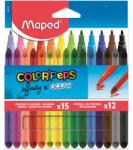 Xerox Színes ceruza és filctoll készlet, MAPED "Color`Peps INFINITY", 15+12 különböző szín (IMA984747)