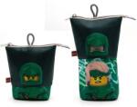 SIÓ Tolltartó, cipzáras, pop-up, LEGO "Ninjago Lloyd", fekete-zöld-mintás (L53518)