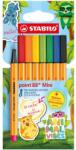Fellowes Tűfilc készlet, 0, 4 mm, STABILO "Point 88 Mini Animal Vibes", 8 különböző szín (TST688807)