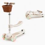 Primabobo Mobi háromkerekű egyensúlyozó roller 2in1 futóbicikli Bézs (MOBI_CBLF-H1)
