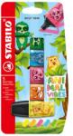 Fellowes Szövegkiemelő készlet, 2-5 mm, STABILO "Boss Mini Animal Vibes", 5 különböző szín (TST6241610)