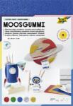 468 Moosgumi, öntapadó, csillámos, 20x29 cm, 5 lap, FOLIA "Basic", 5 különböző szín (FL231919)