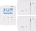  P5611OT. 2R programozható vezeték nélküli szobatermosztát OpenTherm, 2 vevőegységgel