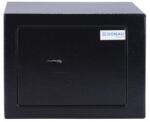 COLGATE Bútorszéf, kulcsos zár, 230x170x170 mm, DONAU "Tech", fekete (D19076251)