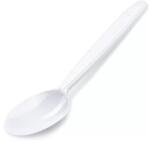 Casio Evőkanál, műanyag, többször használatos, 18 cm, 50 db, fehér (KHMU313)