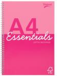 OXFORD Spirálfüzet, A4, vonalas, 80 lap, PUKKA PAD "Unipad Essentials Jotta", vegyes (PUPUEJA4)