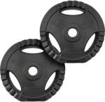 SC Sports ScSPORTS® Súlytárcsa 2 x 2, 5 kg fogantyú műanyag/cement 30mm (10003318-1058) - gorillasports Súlytárcsa