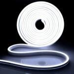  LED0146A Flexibilis neon LED szalag dekorvilágítás, fehér színű, 5m