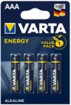 VARTA BAT0231 VARTA ENERGY AAA alkáli elem, R03 4db/bliszter (BAT0231)