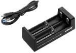  Akkumulátor töltő 18650 Li-Ion 3, 7V 2x18650 (BAT1144)